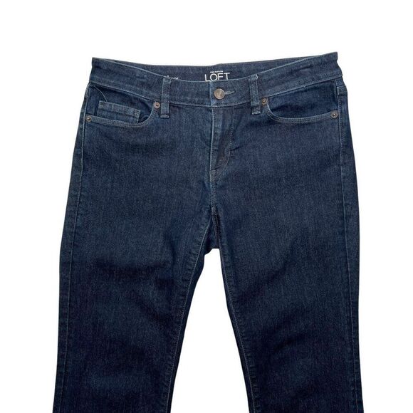 Loft Jeans Women's Size 6 Dark Wash Modern Boot Cut Denim Jeans - Picture 3 of 11